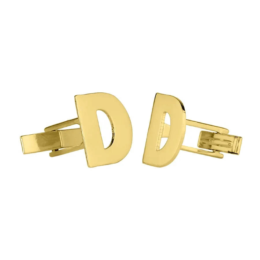 Initial Block Cufflinks