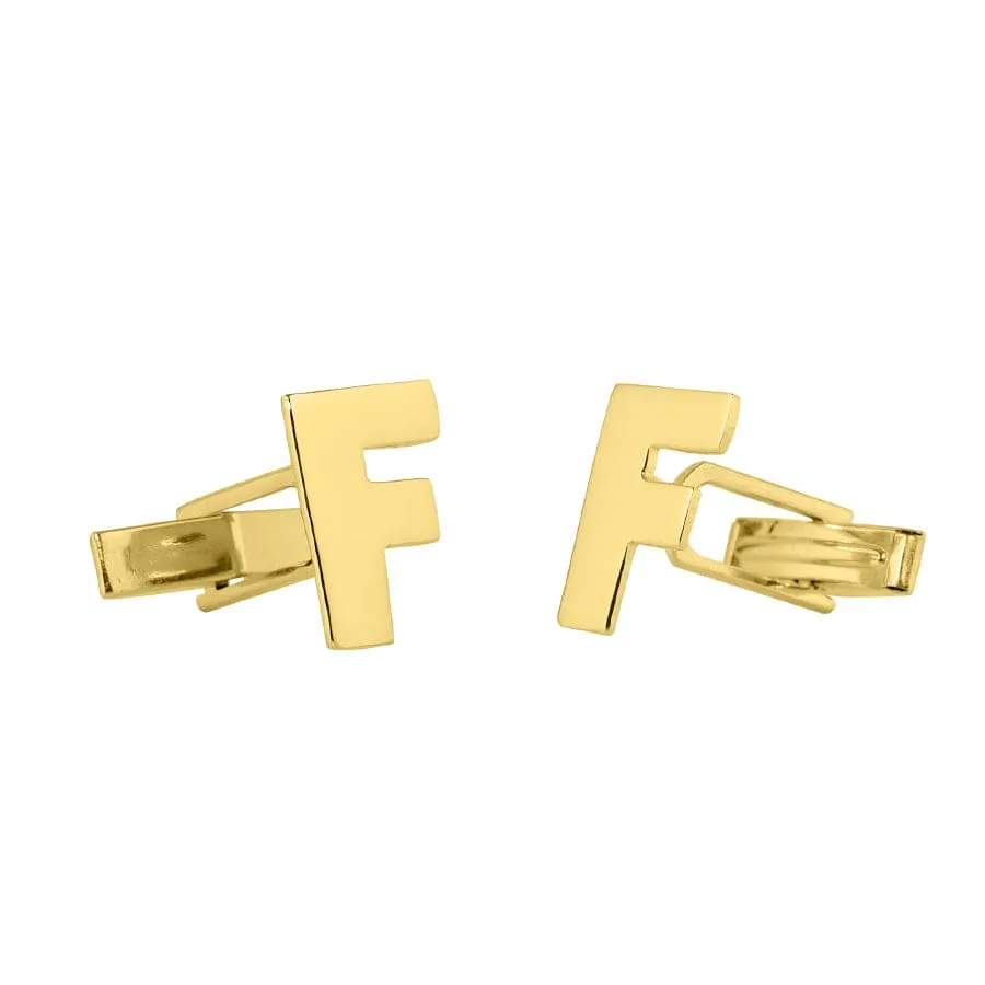 Initial Block Cufflinks