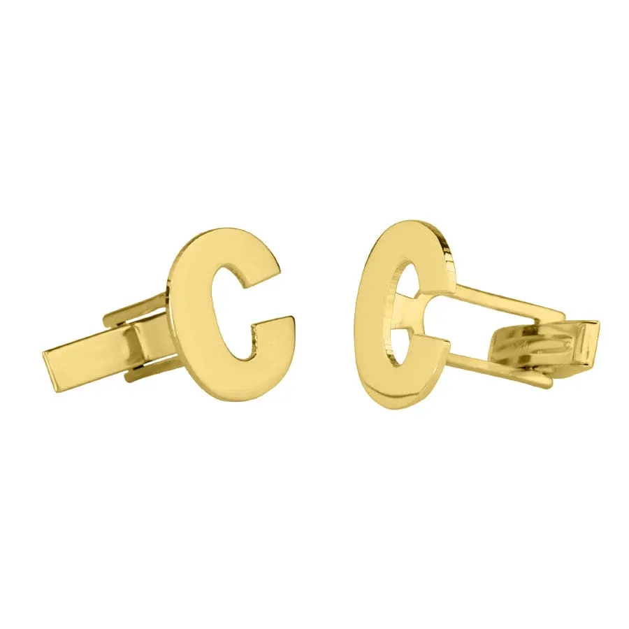 Initial Block Cufflinks