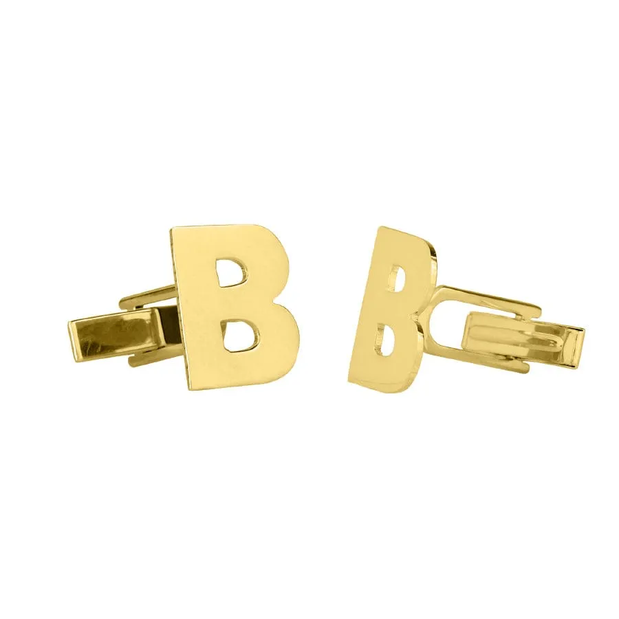 Initial Block Cufflinks