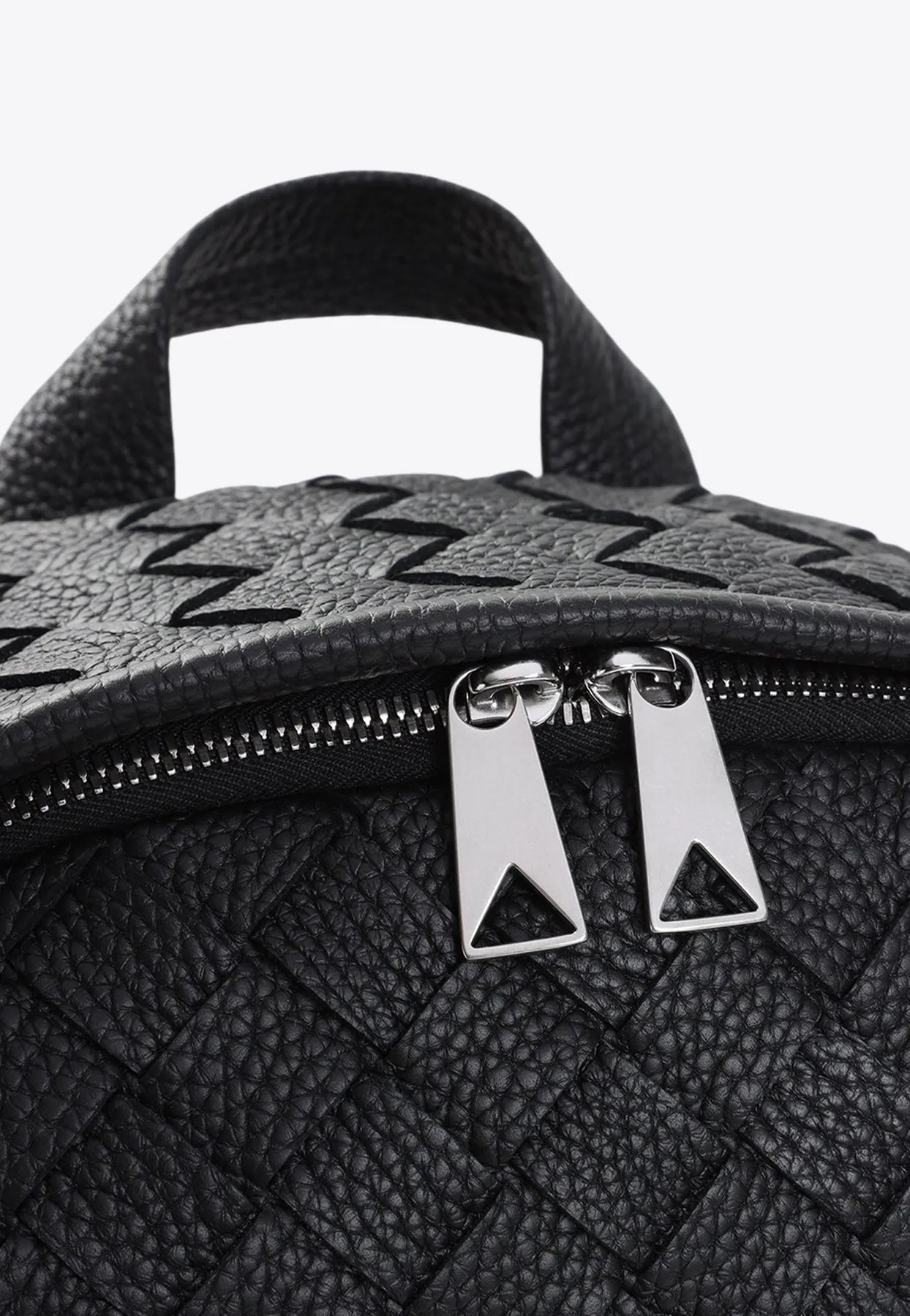 Intrecciato Leather Backpack