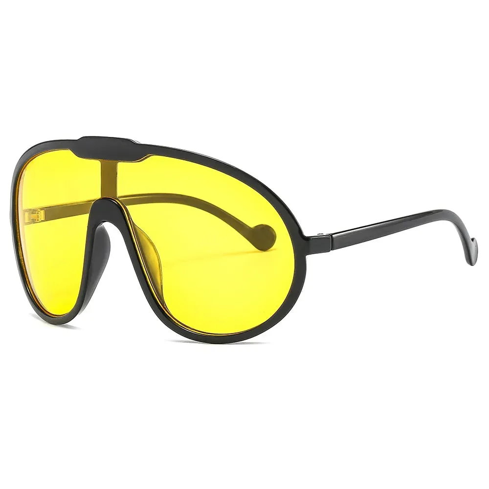 Jenna Large Shield Sunglasses