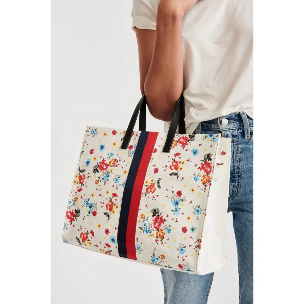 Julian Print Tote