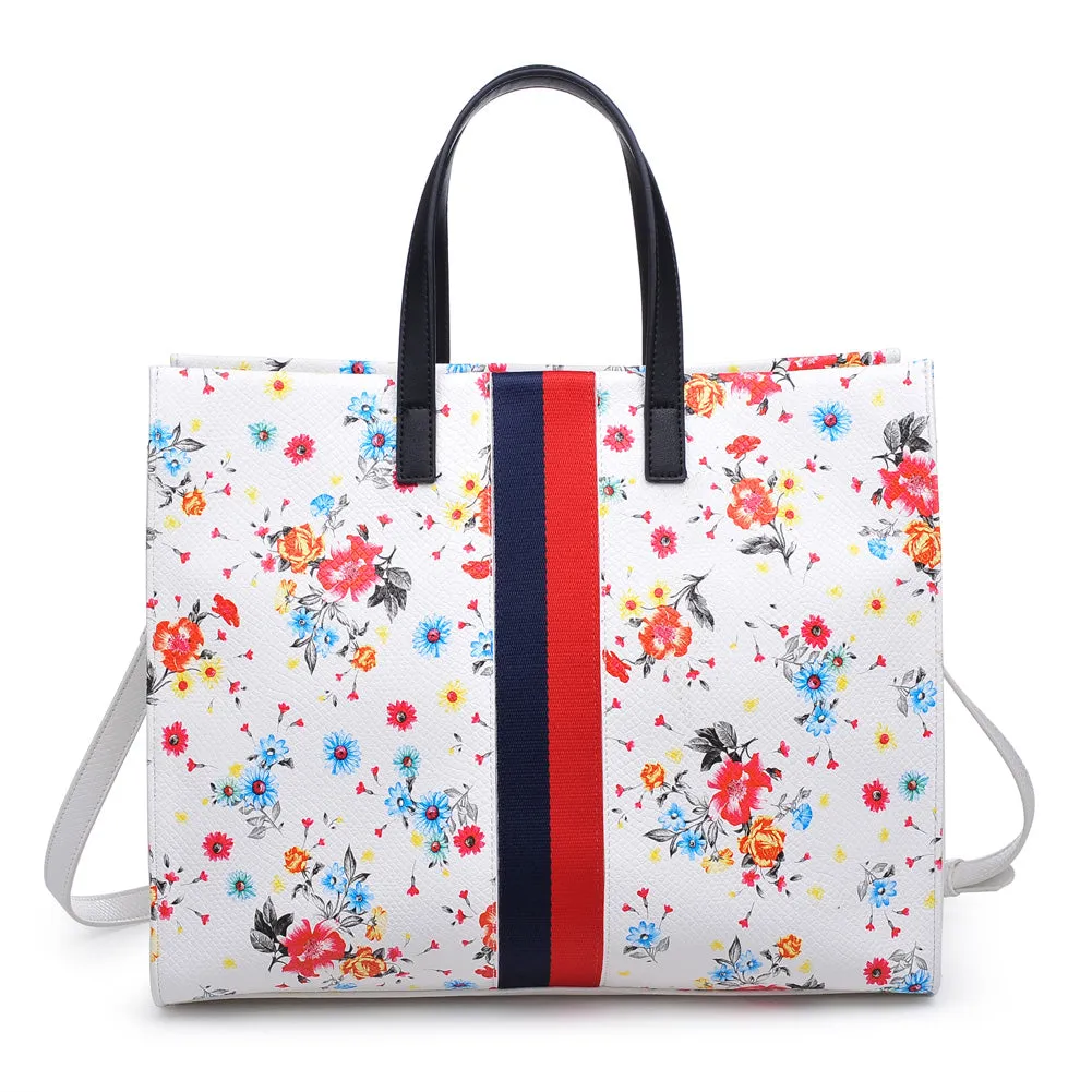 Julian Print Tote