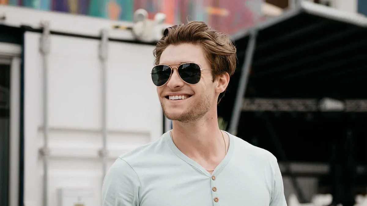 Knockaround Sunglasses - Mile Highs - Gold/Aviator Green