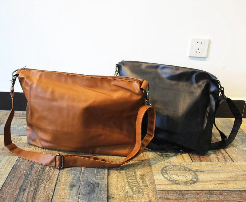 Large Capacity Soft Leather Crossbody Bag