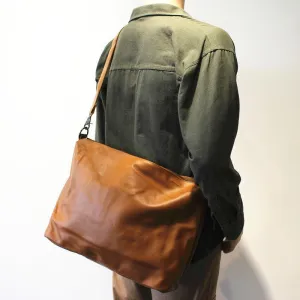 Large Capacity Soft Leather Crossbody Bag