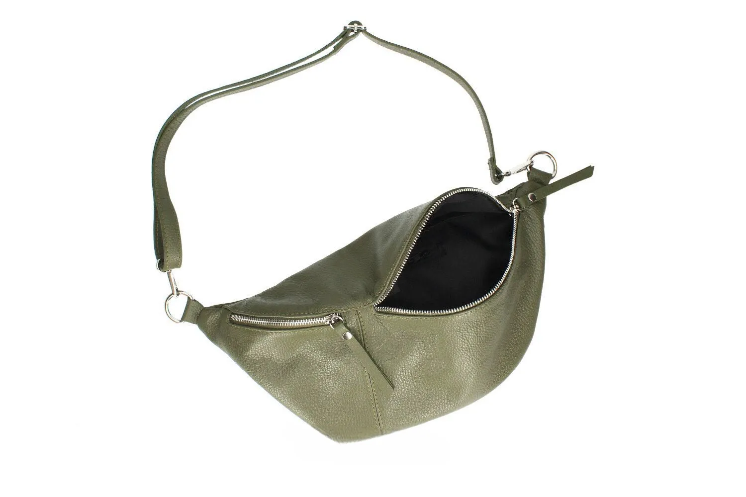 Large Leather Bum Bag | Waist Pack | Crossbody
