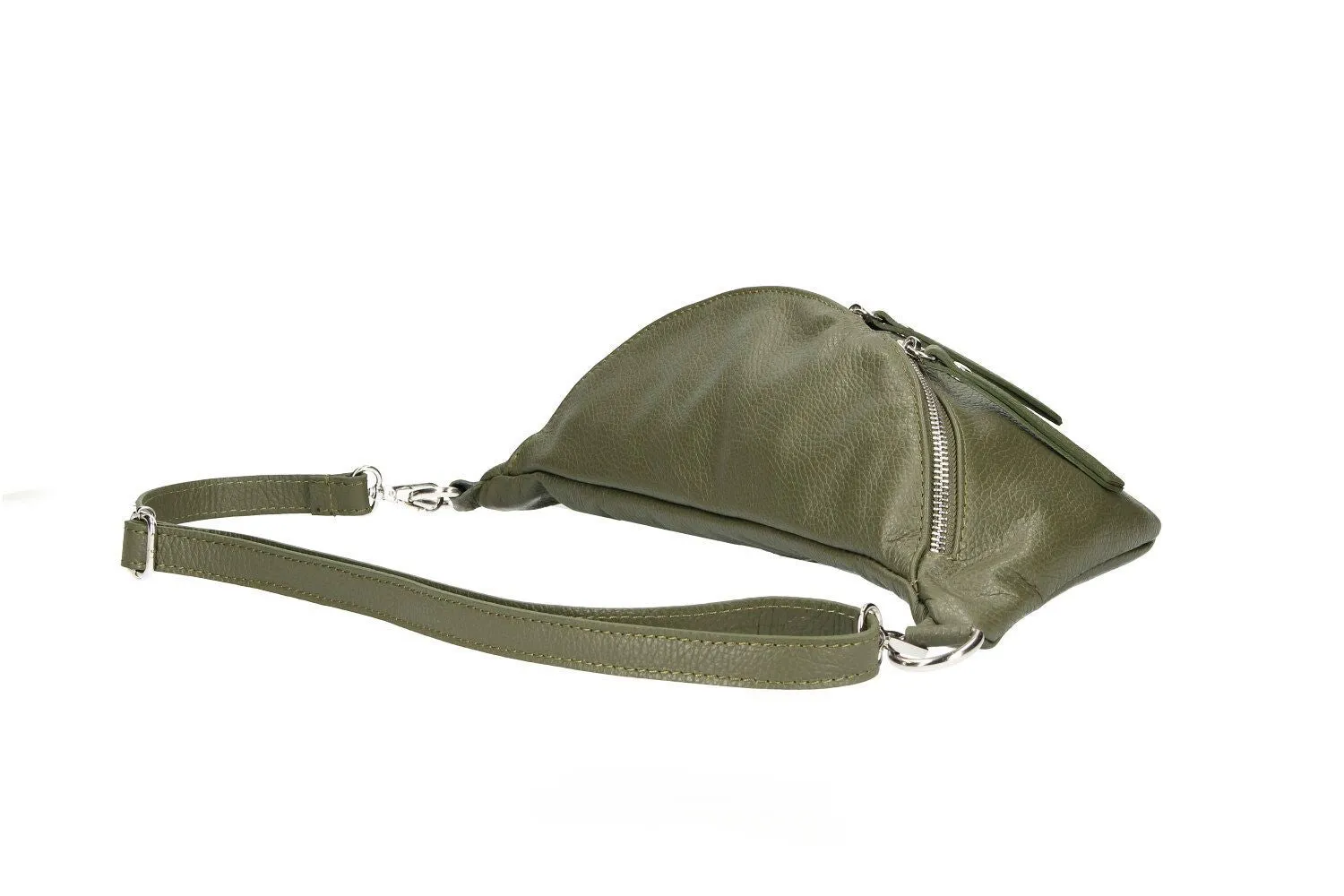 Large Leather Bum Bag | Waist Pack | Crossbody