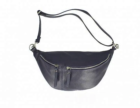 Large Leather Bum Bag | Waist Pack | Crossbody