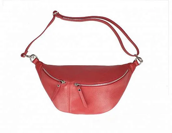 Large Leather Bum Bag | Waist Pack | Crossbody