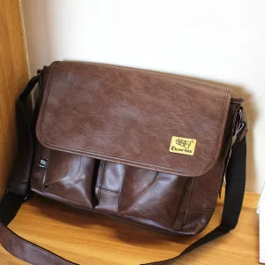 Large Leather Business Briefcase