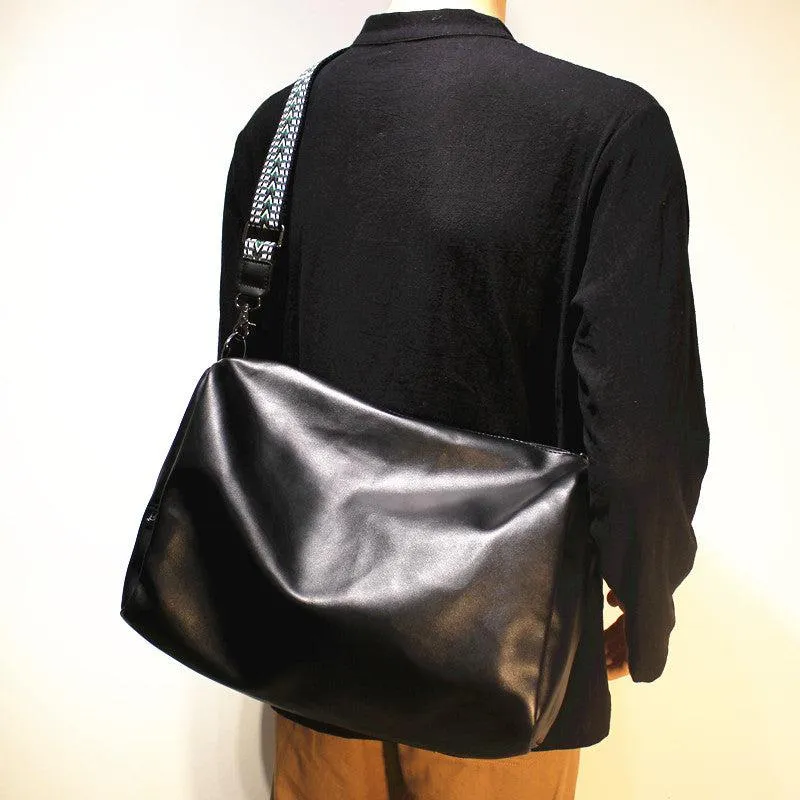 Large Soft Leather Travel Bag