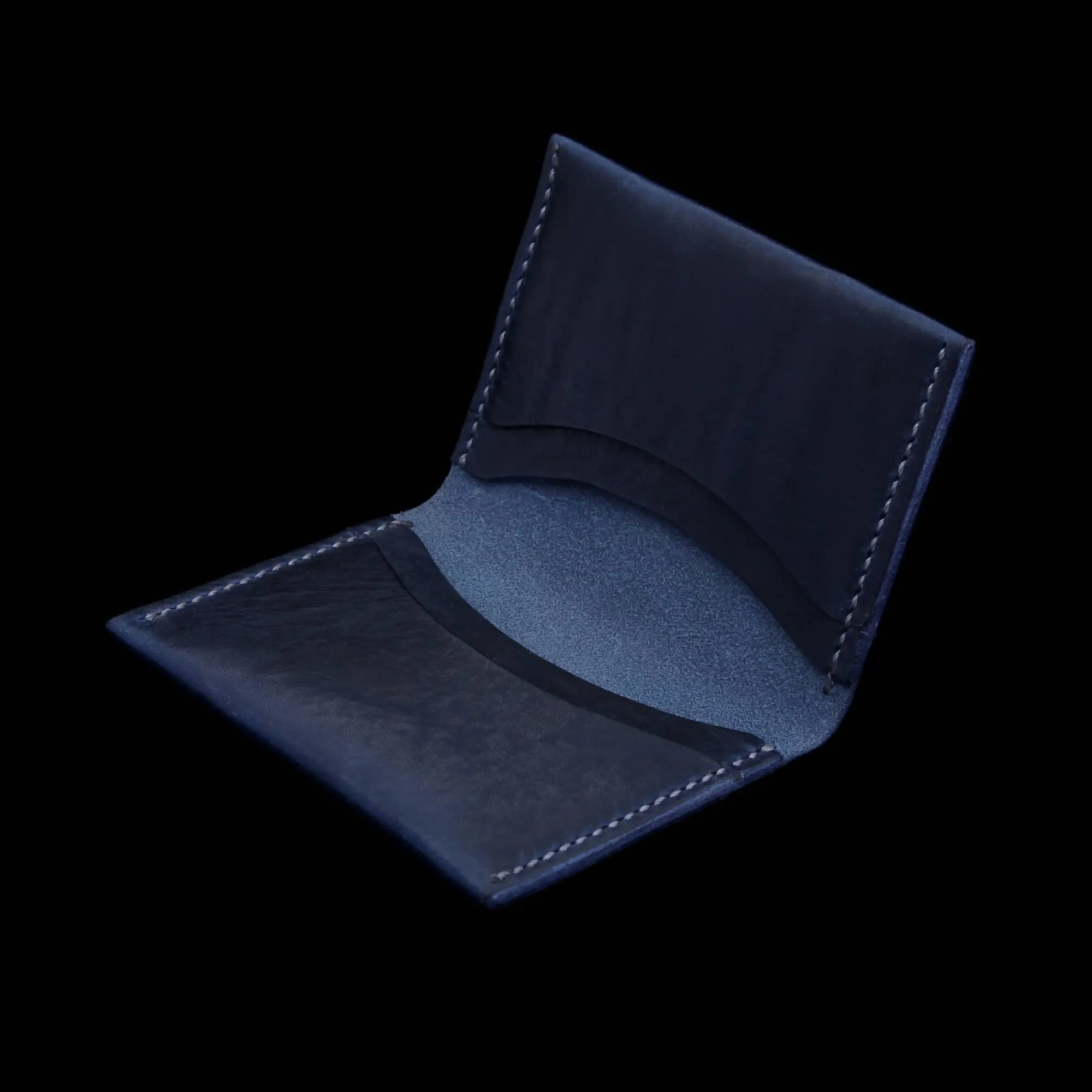 Leather Card Wallet, Vintage 407