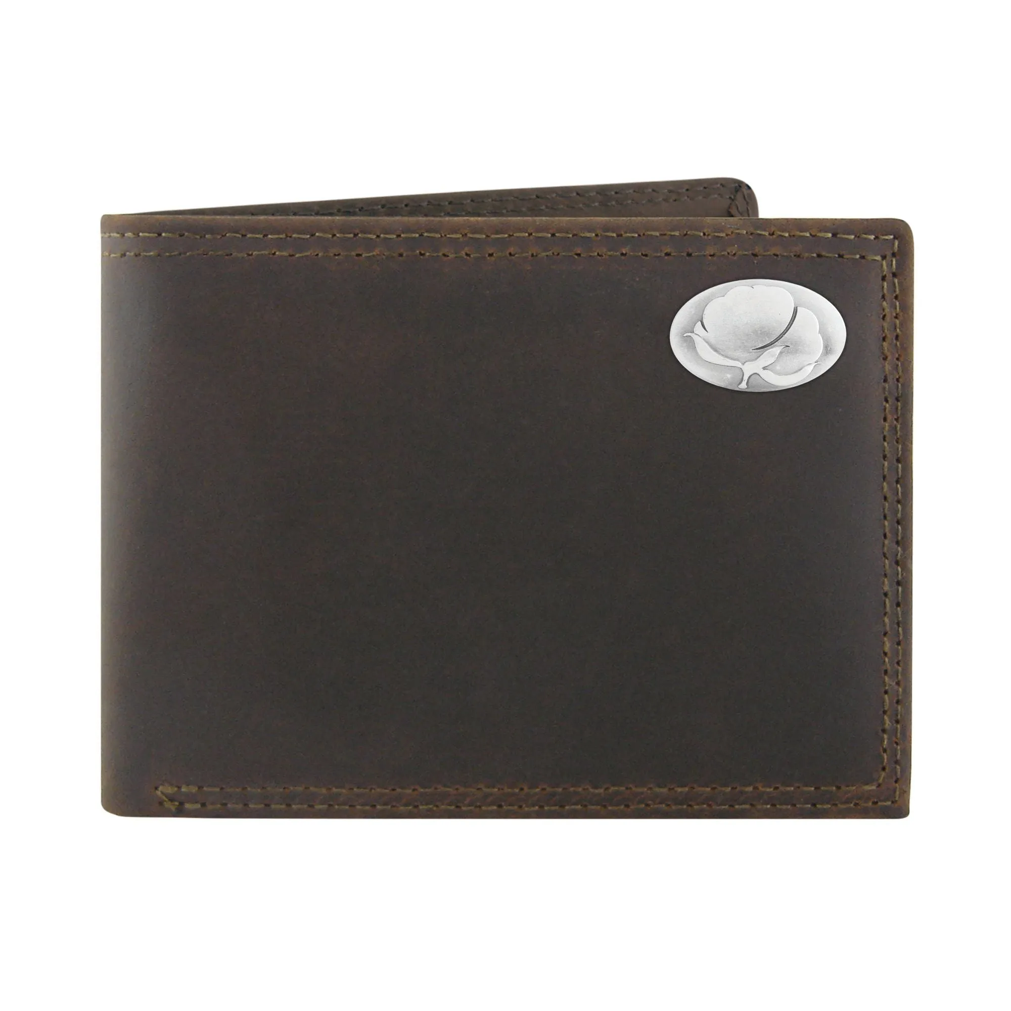 LEATHER PASSCASE WALLET - COTTON