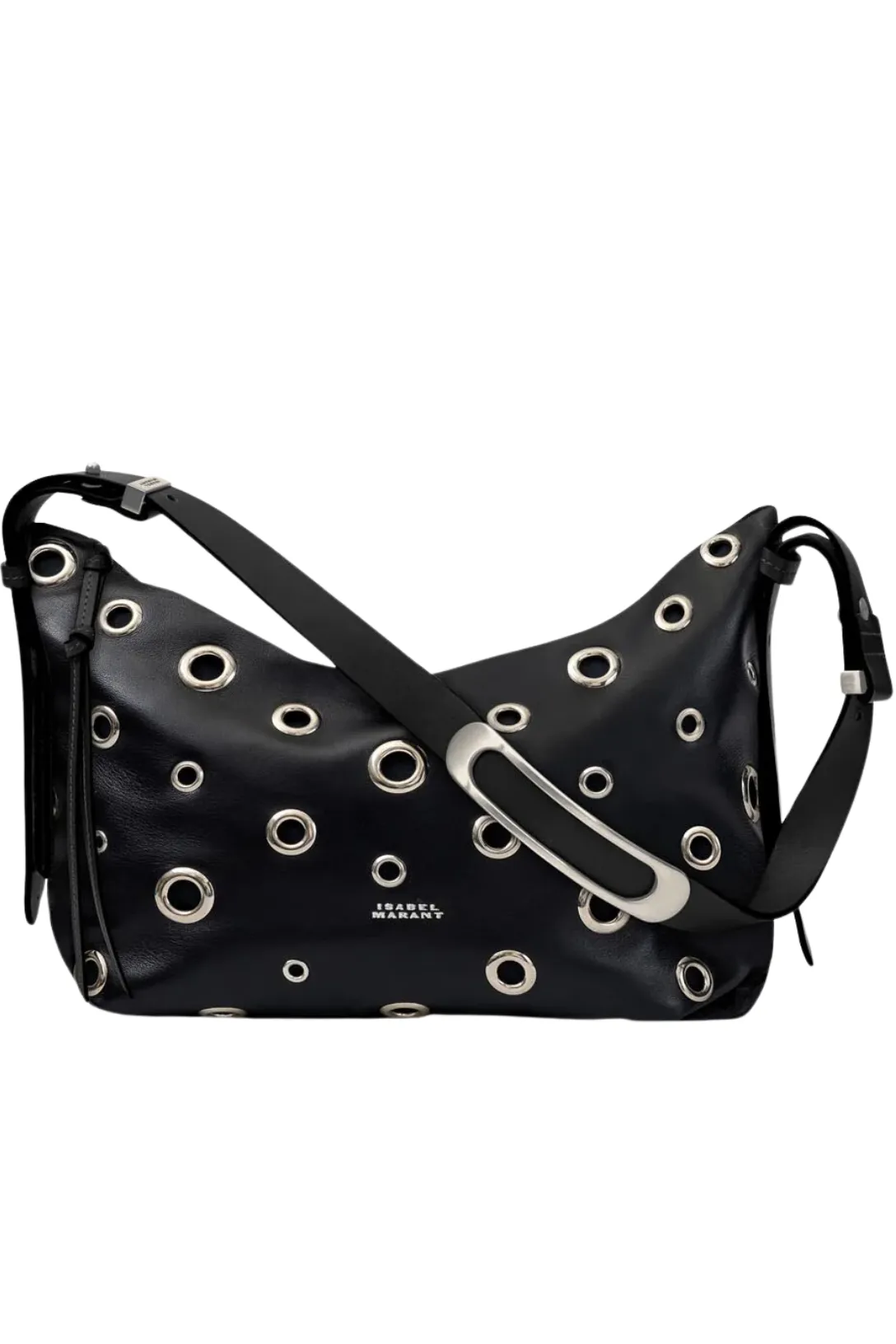 Leyden Large Eyelets Bag | Black