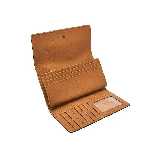 Logan Printed Flap Wallet