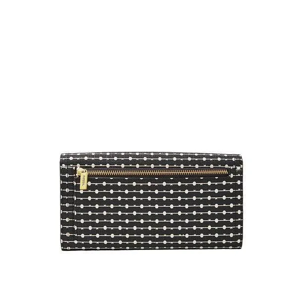Logan Printed Flap Wallet