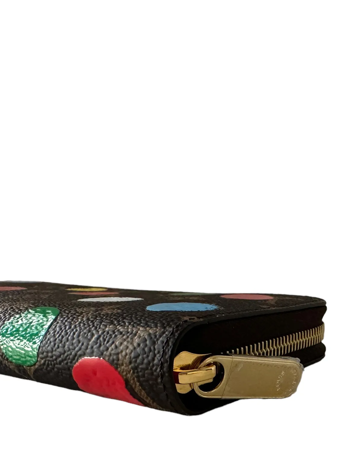 Louis Vuitton 2023 LV X YK Monogram Dots Zippy Wallet