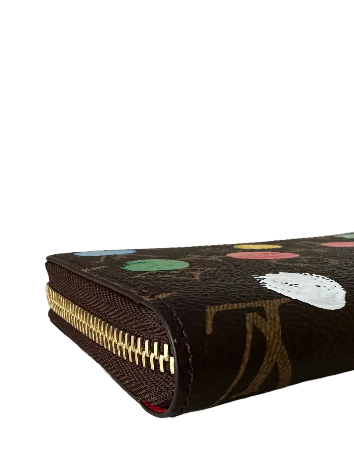 Louis Vuitton 2023 LV X YK Monogram Dots Zippy Wallet