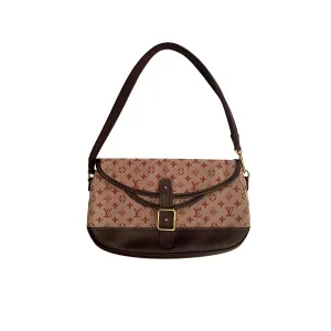 Louis Vuitton Burgundy Monogram Canvas Shoulder Bag