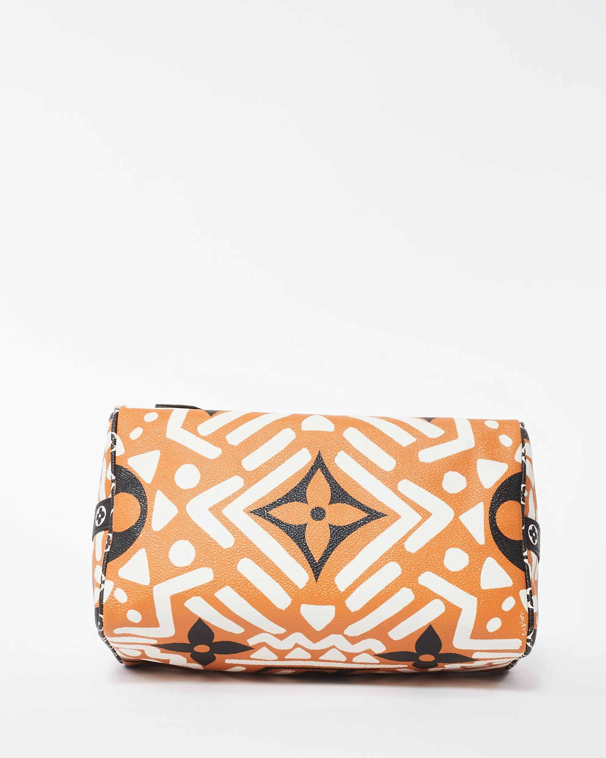 Louis Vuitton Coated Canvas Cream and Caramel Crafty Speedy 25 Bandoulière Bag