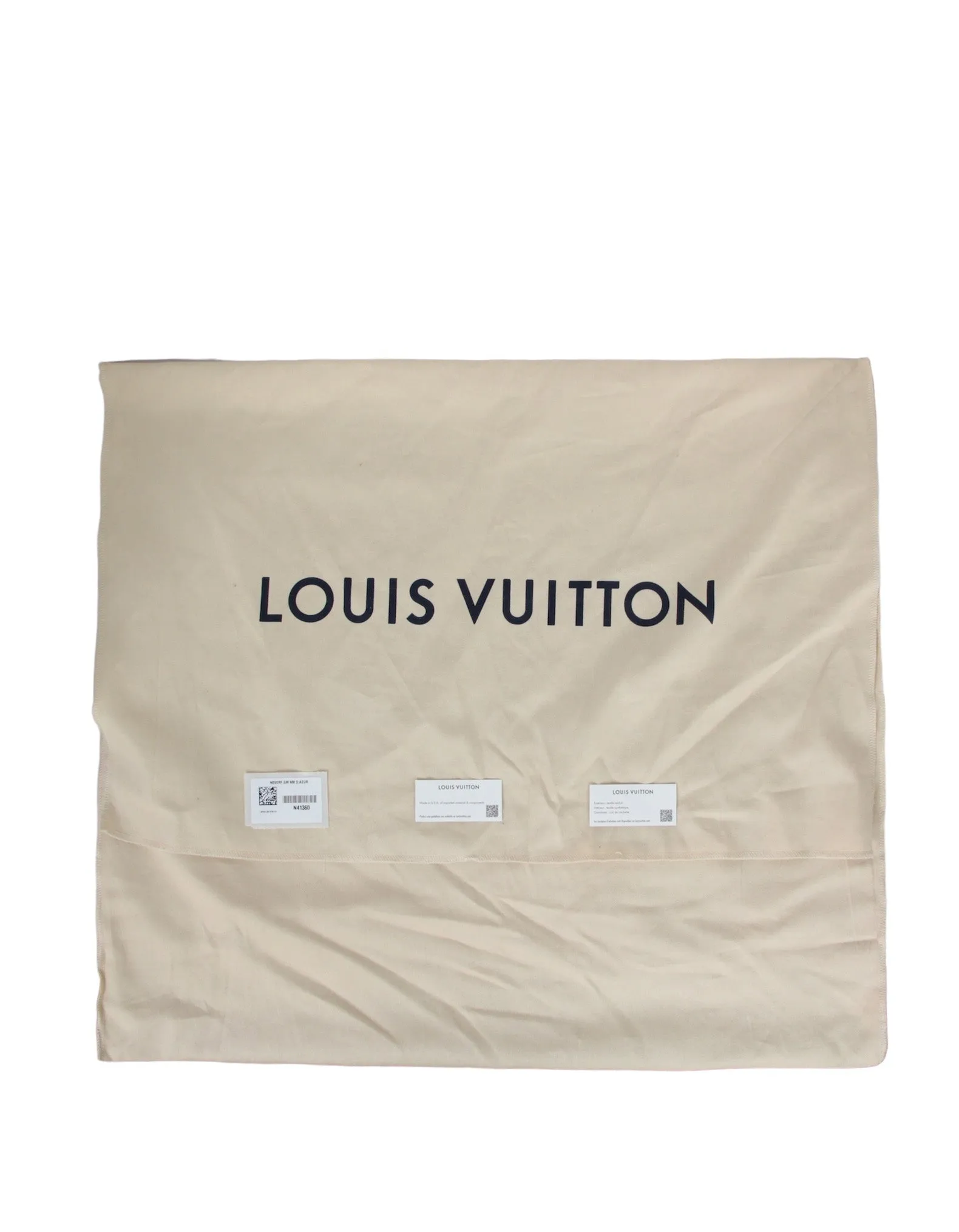 Louis Vuitton Damier Azur Neverfull GM Tote Bag