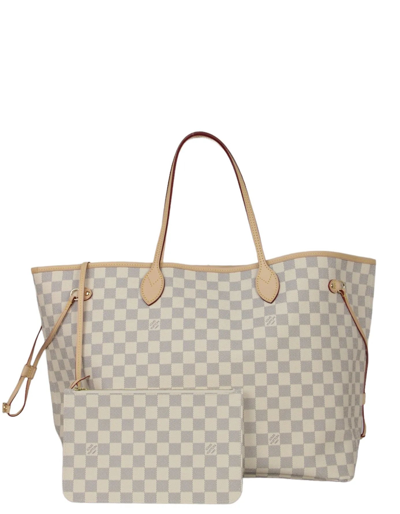 Louis Vuitton Damier Azur Neverfull GM Tote Bag