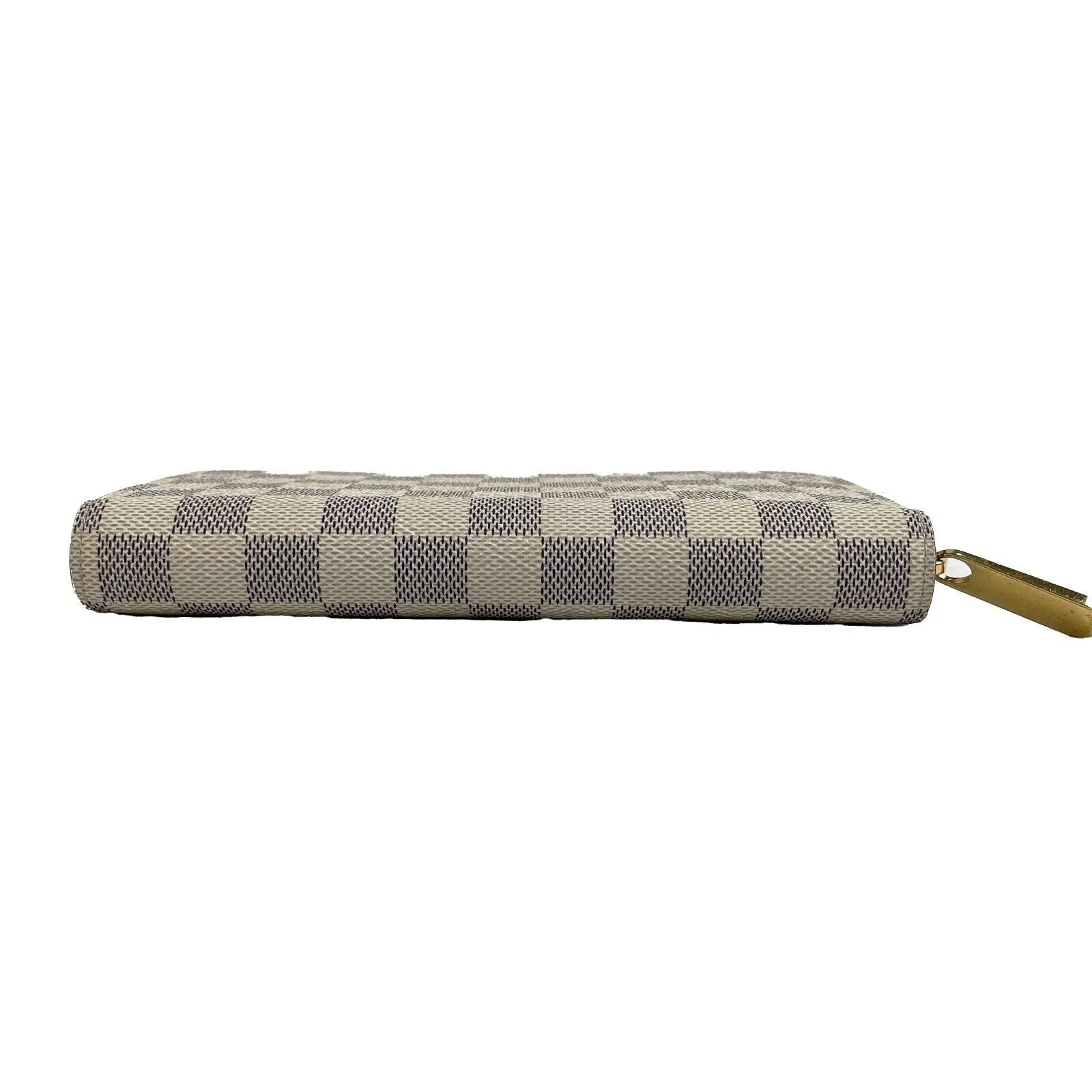 Louis Vuitton Damier Azur Zippy Wallet Rose Ballerine Pink Accessories