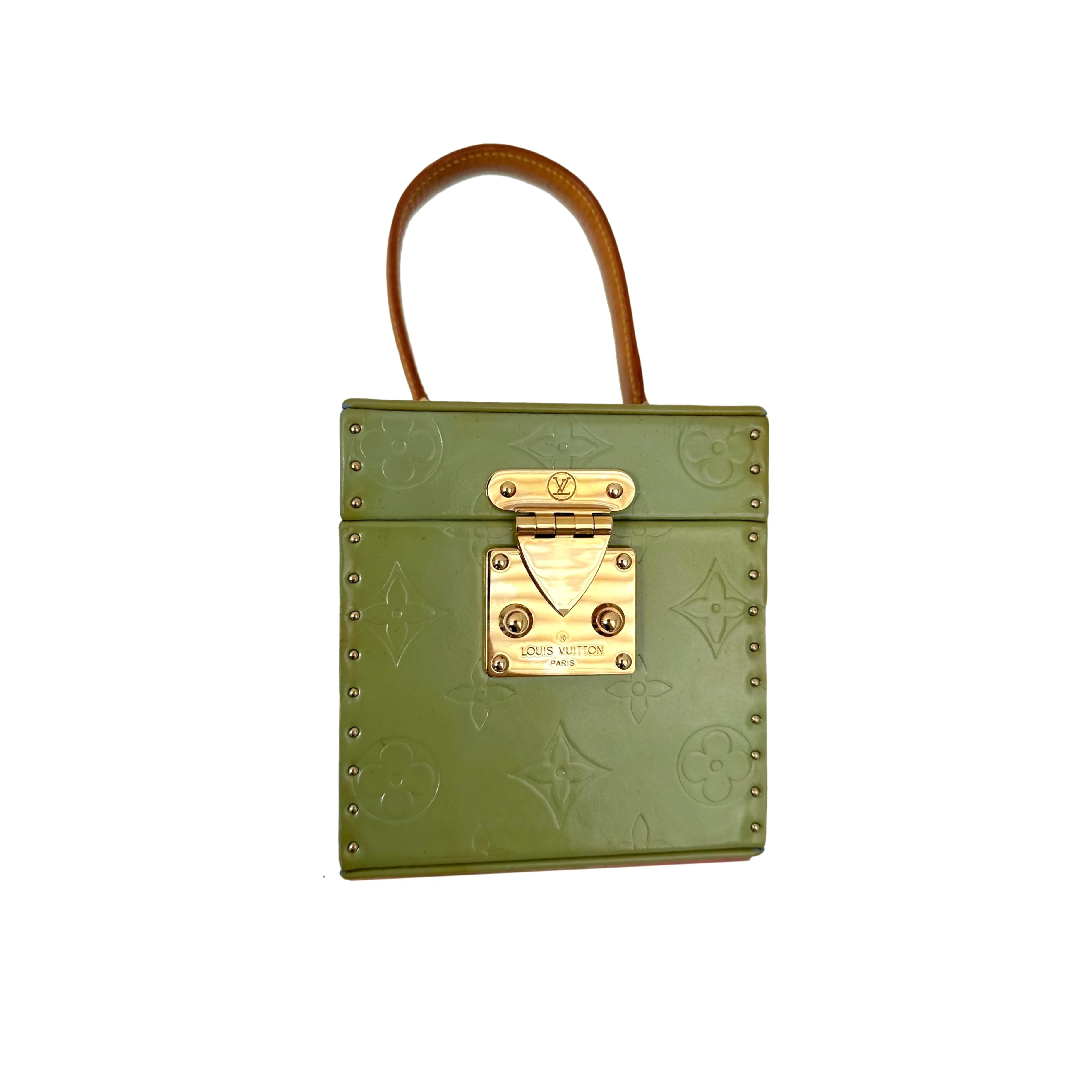 Louis Vuitton Green Mini Top Handle