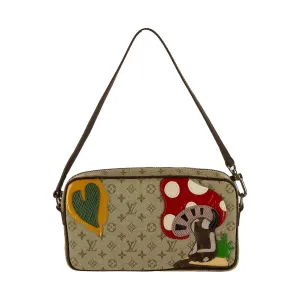 Louis Vuitton Green Monogram Mushroom Shoulder Bag