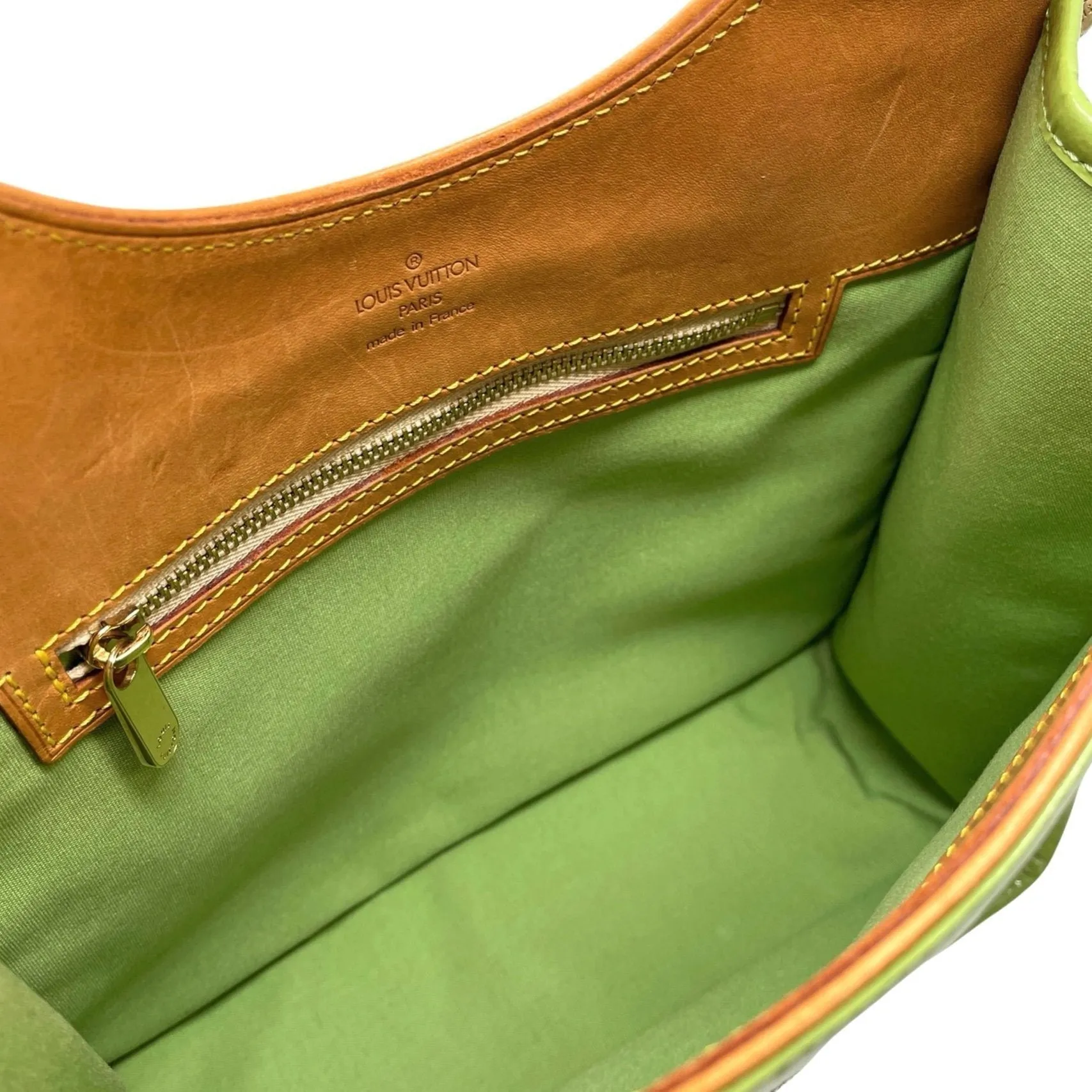 Louis Vuitton Lime Green Monogram Shoulder Bag