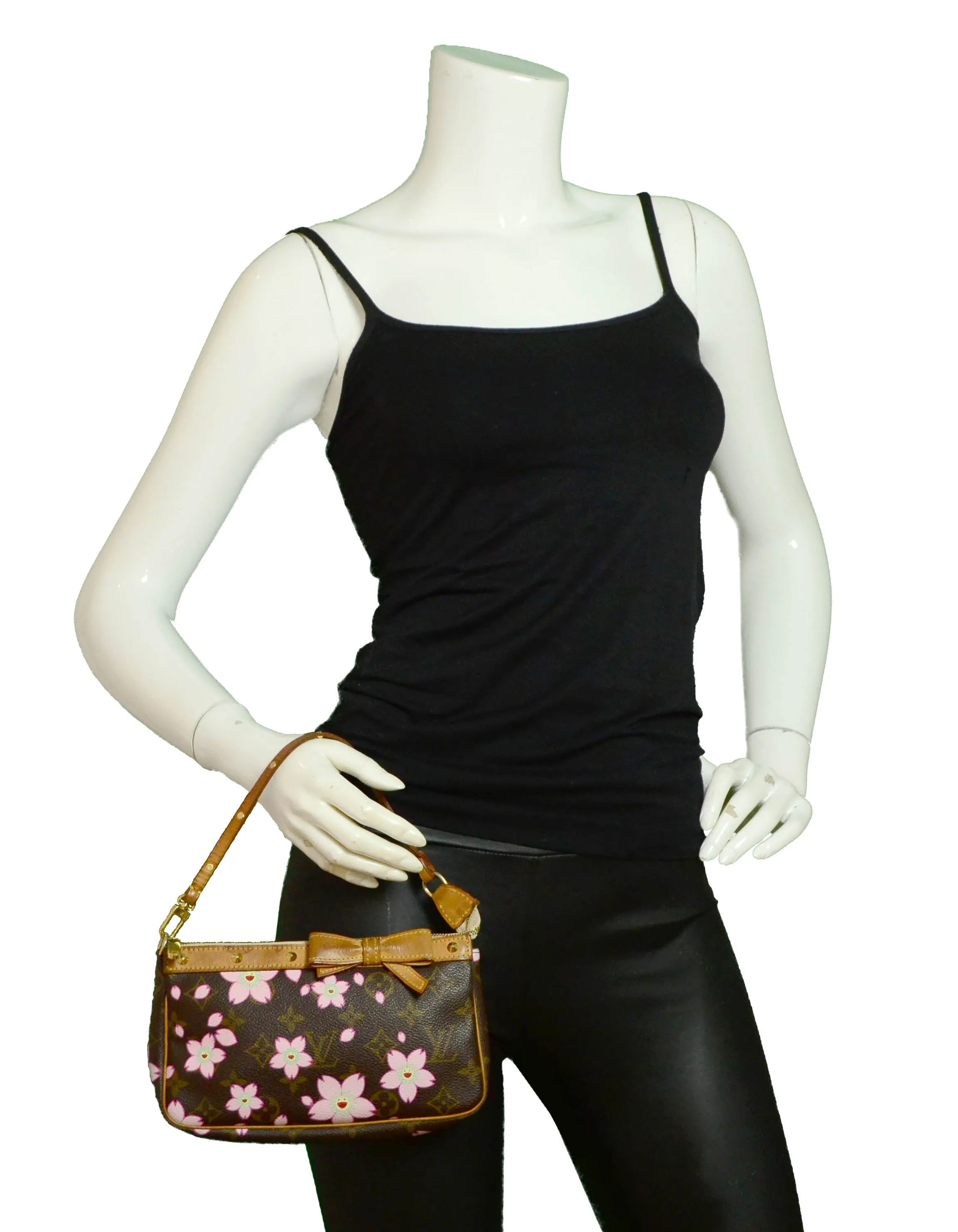 Louis Vuitton Monogram Canvas Cherry Blossom Pochette Accessories