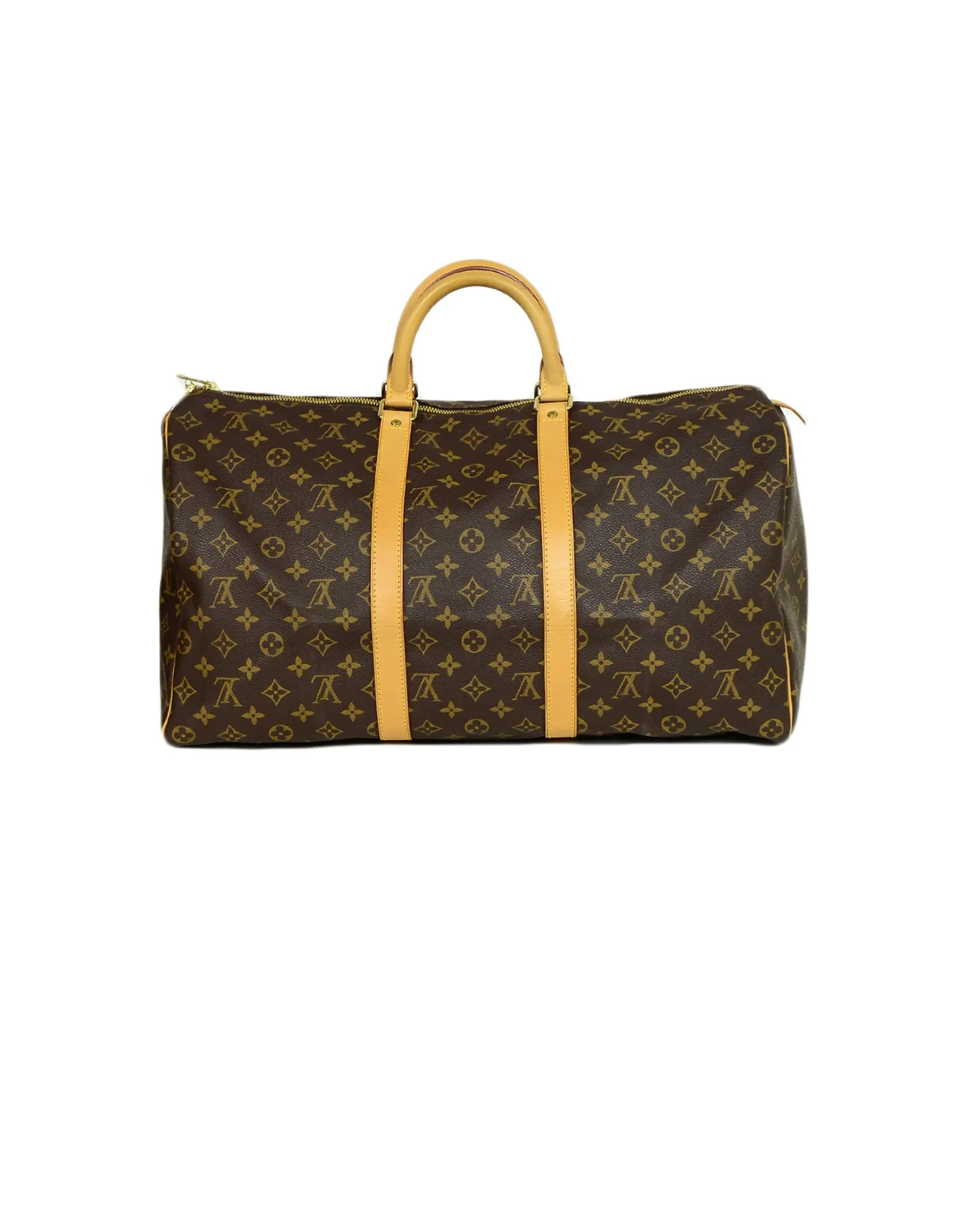 Louis Vuitton Monogram Canvas Keepall 50 Duffle Bag