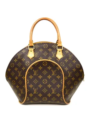 Louis Vuitton Monogram Coated Canvas Ellipse MM Bag