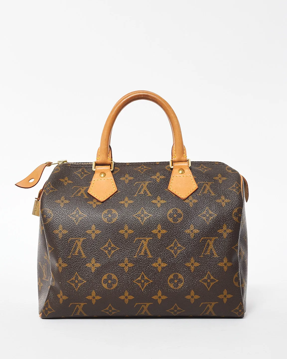 Louis Vuitton Monogram Coated Canvas Speedy 25 Bag