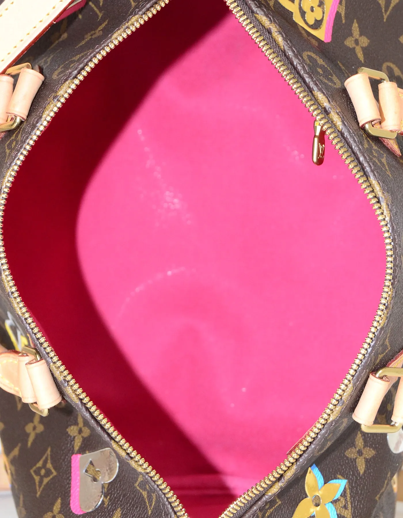 Louis Vuitton Monogram Love Lock Speedy Bandouliere 30