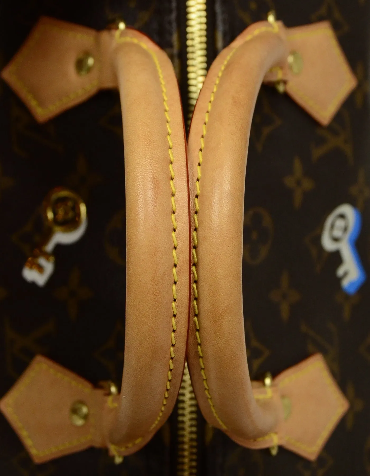 Louis Vuitton Monogram Love Lock Speedy Bandouliere 30
