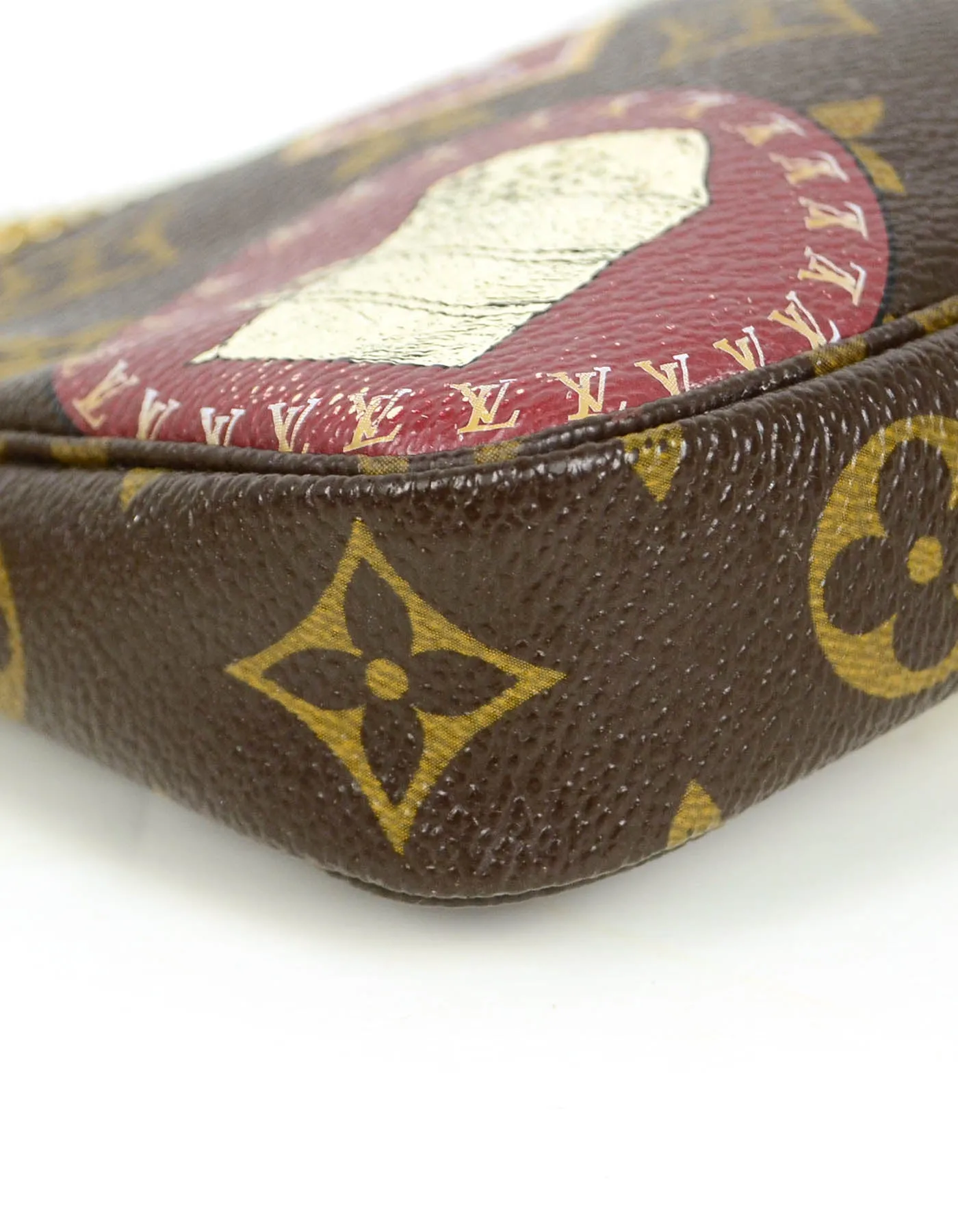 Louis Vuitton Monogram Trunks & Bags Mini Pochette Accessories Bag