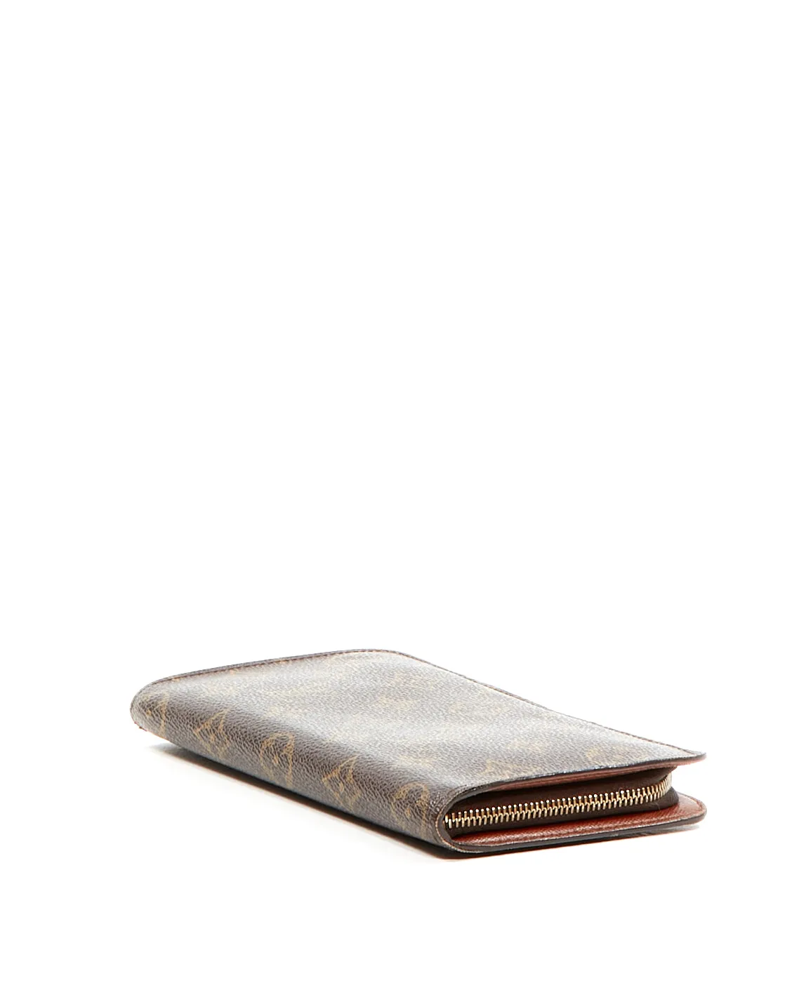 Louis Vuitton Monogram Zip Around Long Wallet