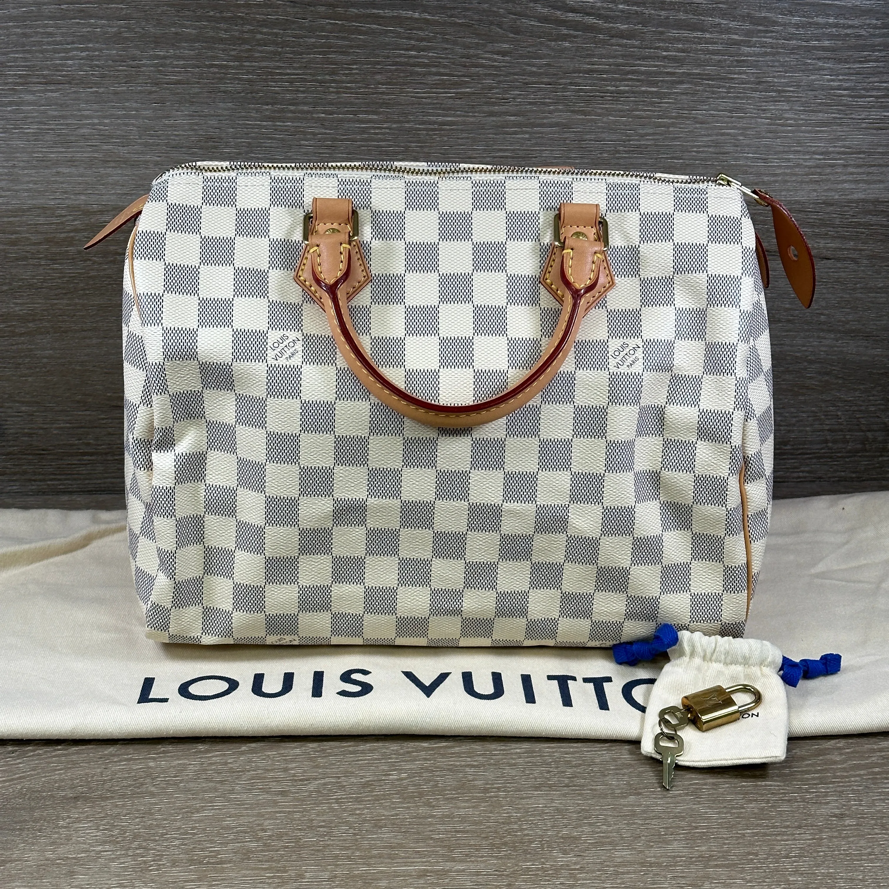 Louis Vuitton Speedy 30 - Damier Azur