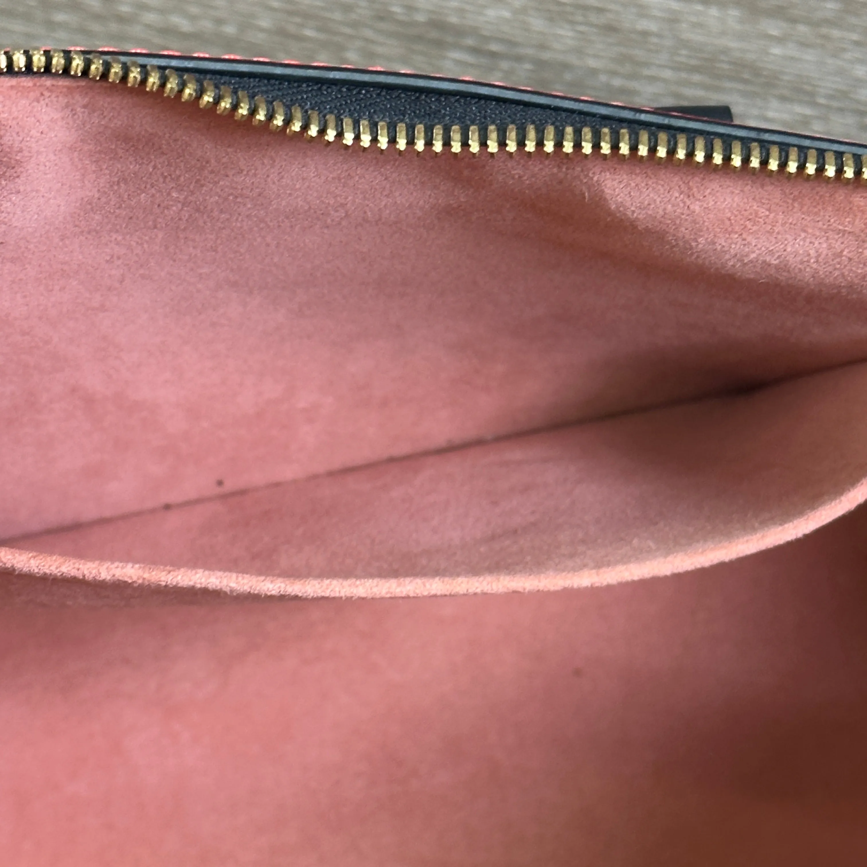 Louis Vuitton Tuileries Handbag Monogram Canvas with Red Leather
