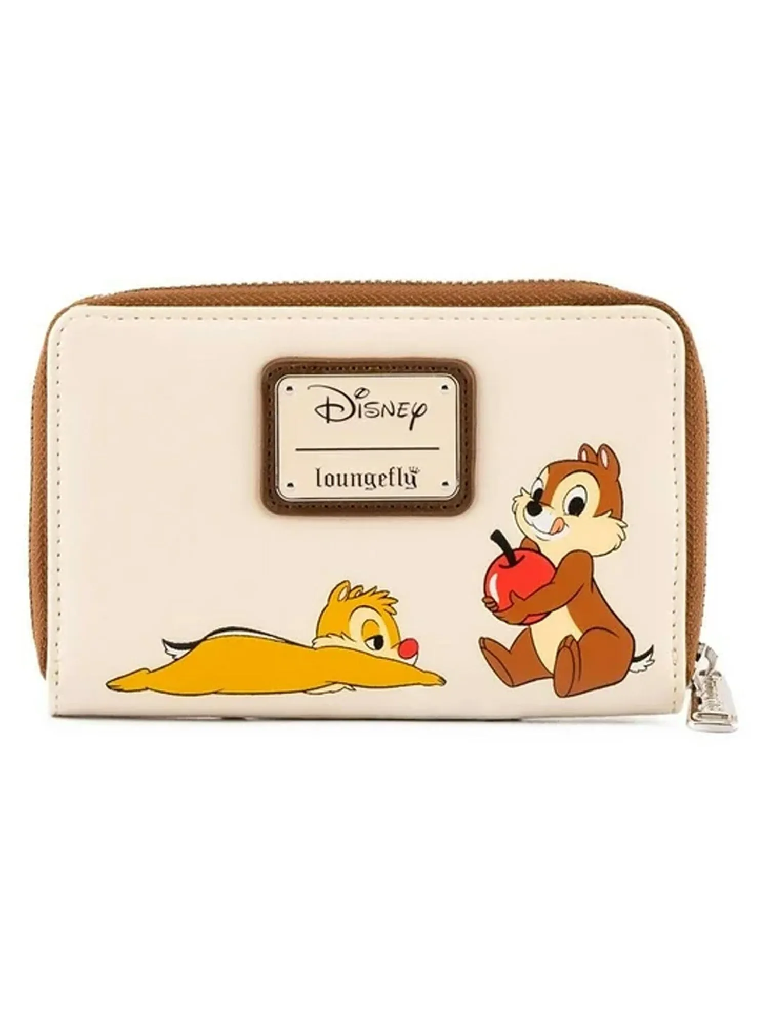Loungefly x Disney Chip & Dale Cherry On Top Embroidered Zip Around Wallet