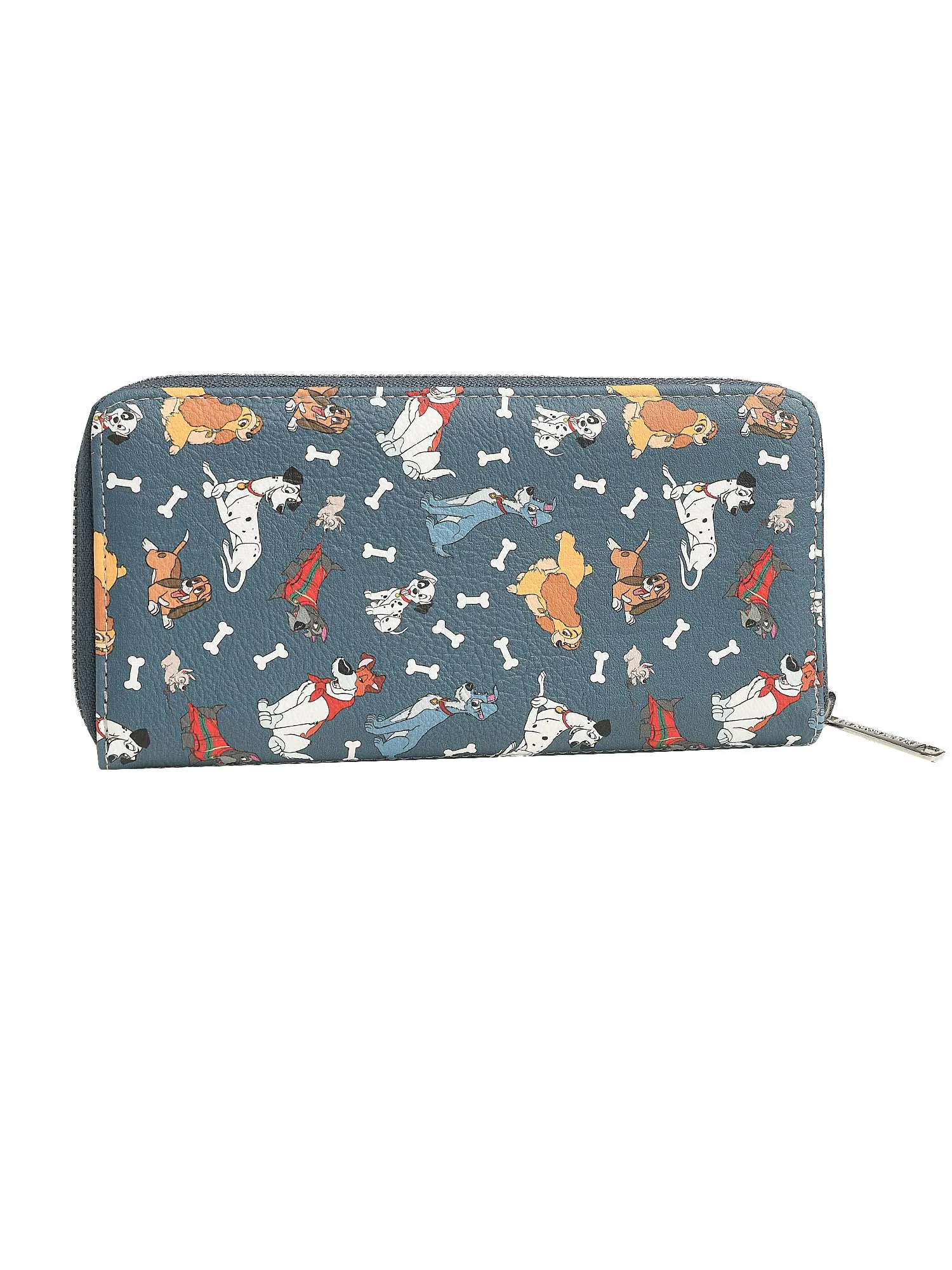 Loungefly x Disney Dogs Zip Around Wallet Women's 101 Dalmatians Lady & Tramp