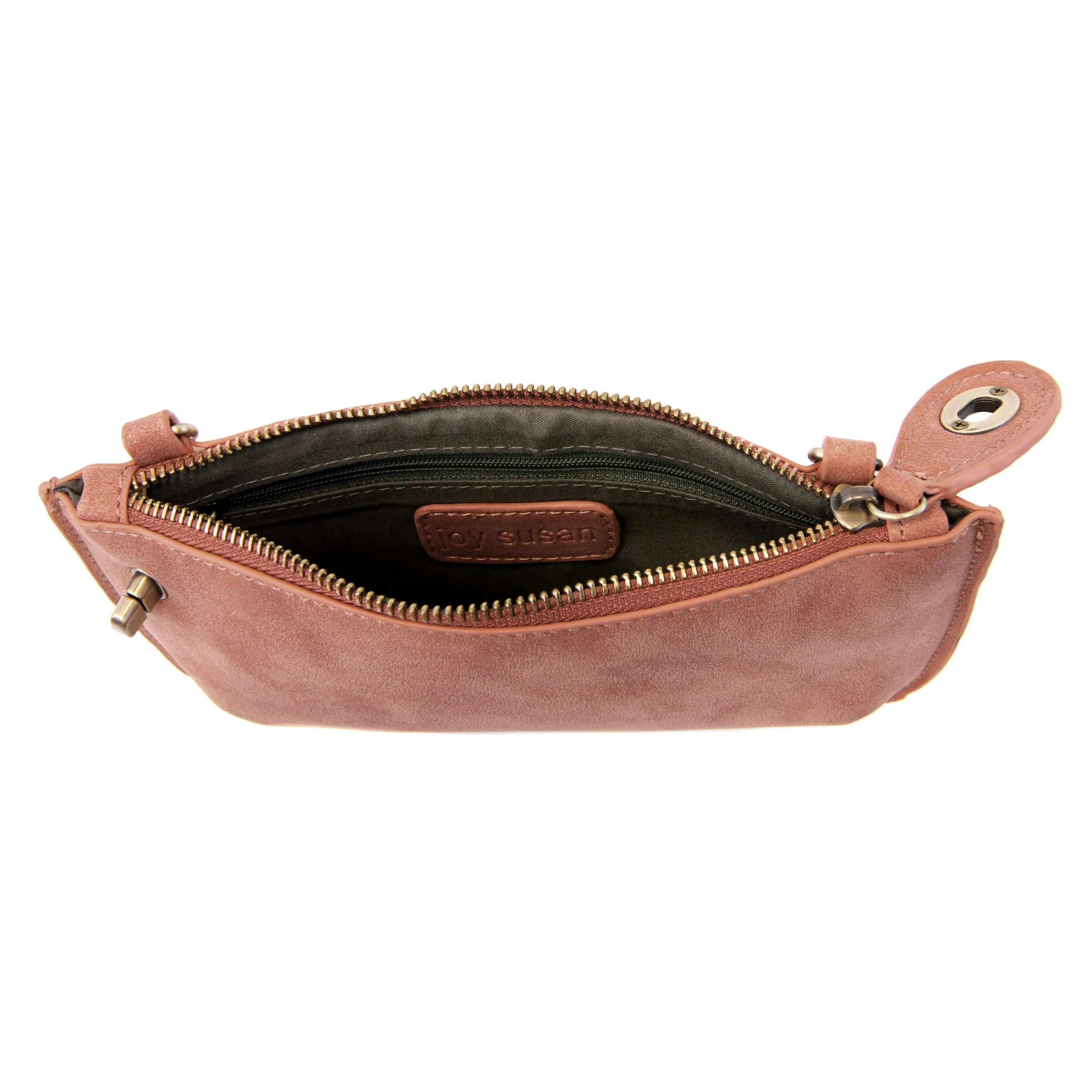 Lux Crossbody Wristlet Clutch