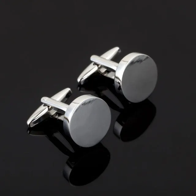 Luxury Fashion Laser Engraved Check Sudoku Design Cufflink 18 style for mens Brand cuff buttons cuff links High Quality Jewelry