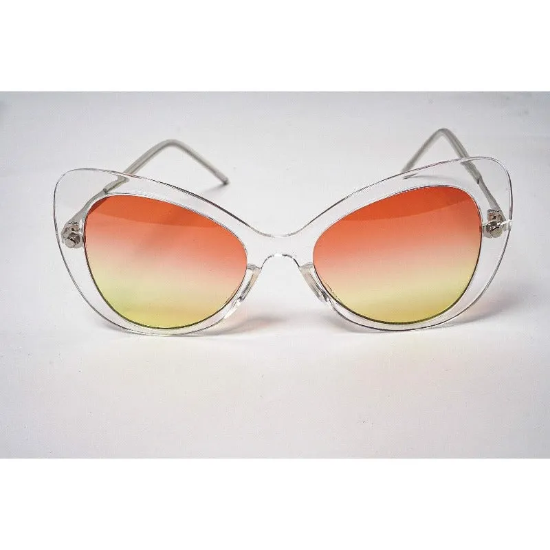Mariah Clear Frame Sunglasses (5 Colors)