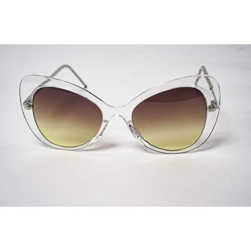 Mariah Clear Frame Sunglasses (5 Colors)