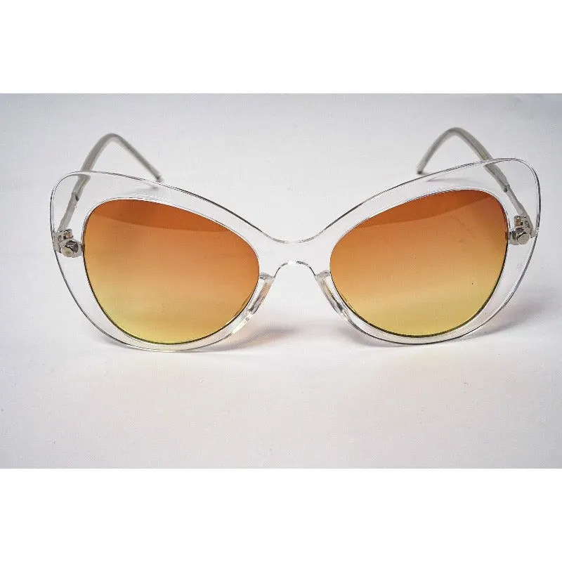 Mariah Clear Frame Sunglasses (5 Colors)