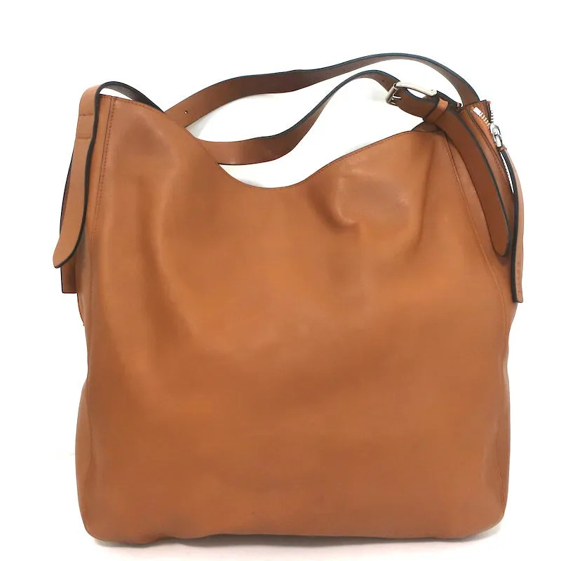 Marni Hobo Camel Leather Extra Large Shoulder Bag